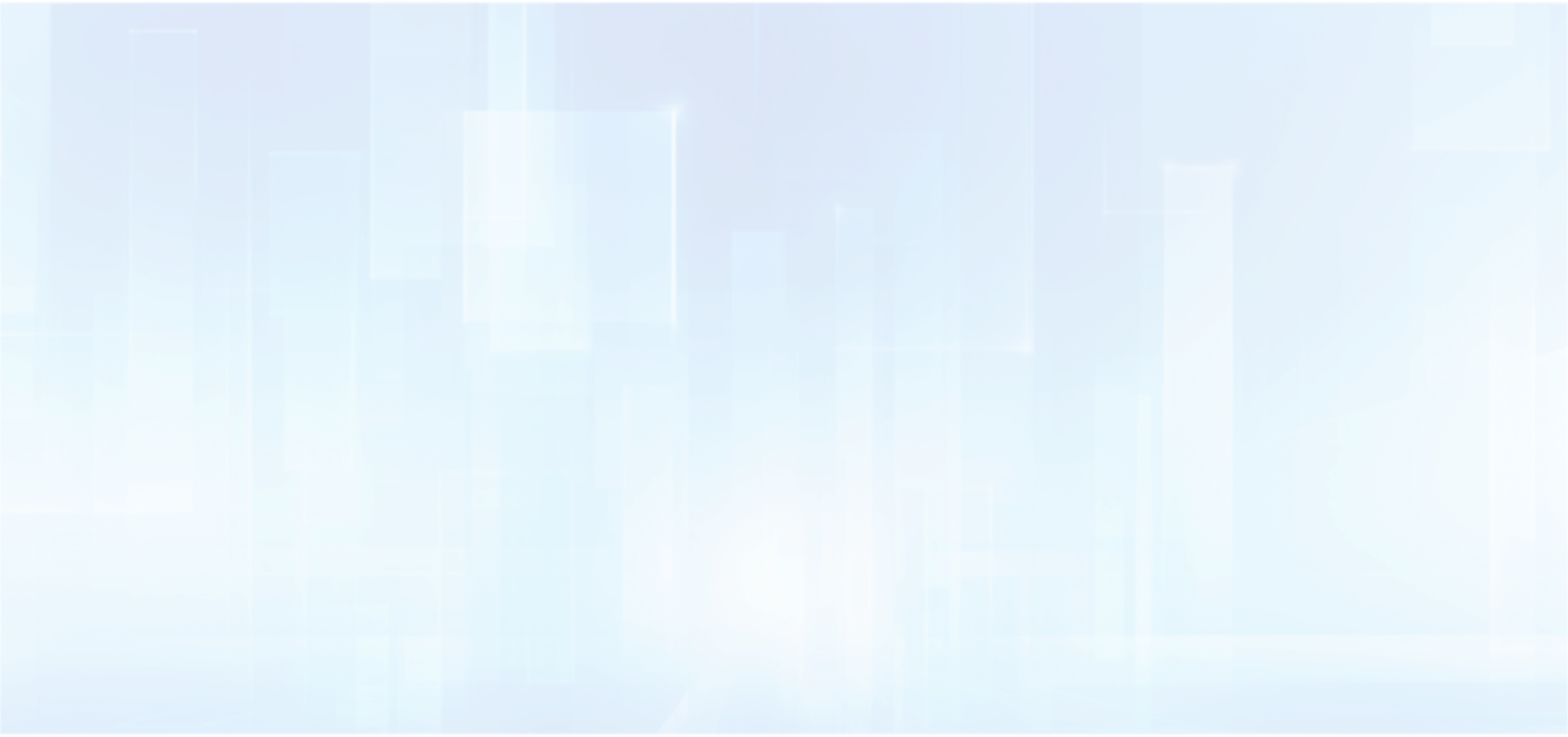 Bright blue business